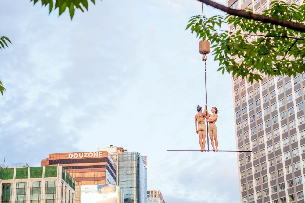On a precarious imbalance, humans live and move.